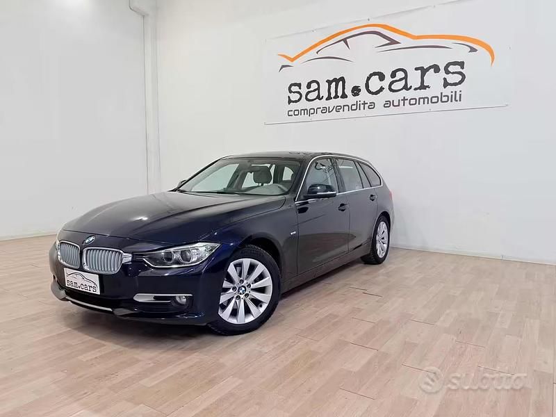Usata BMW 320 Efficient Dynamics 184 CV (135 kW) 2013 Blu Station wagon