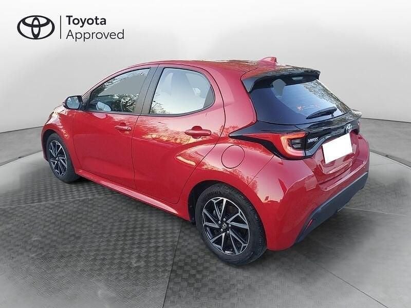 Usata Toyota Yaris Hybrid Trend 116 CV (85 kW) 2022 Rosso Berlina