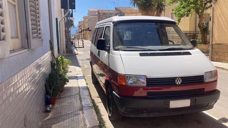 Usata VW T4 61 CV (44 kW) 1992 Rosso Furgone