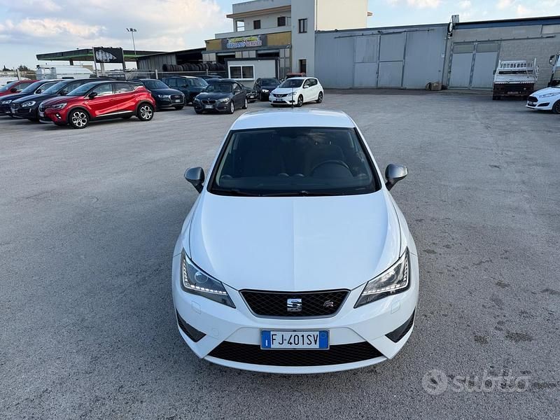 Usata Seat Ibiza FR 105 CV (77 kW) 2016 Bianco Coupé