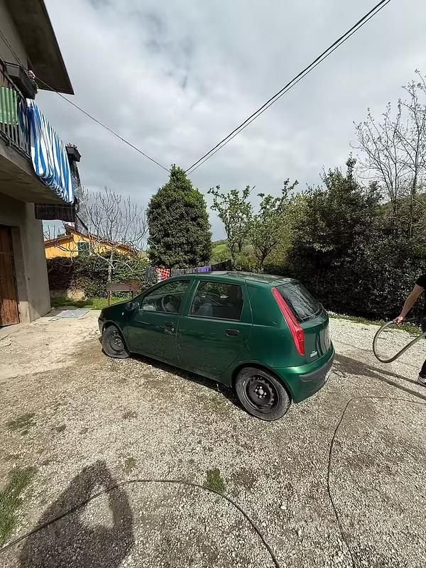 Brugt Fiat Punto 60 HK (44 kW) 2001 Grøn Hatchback