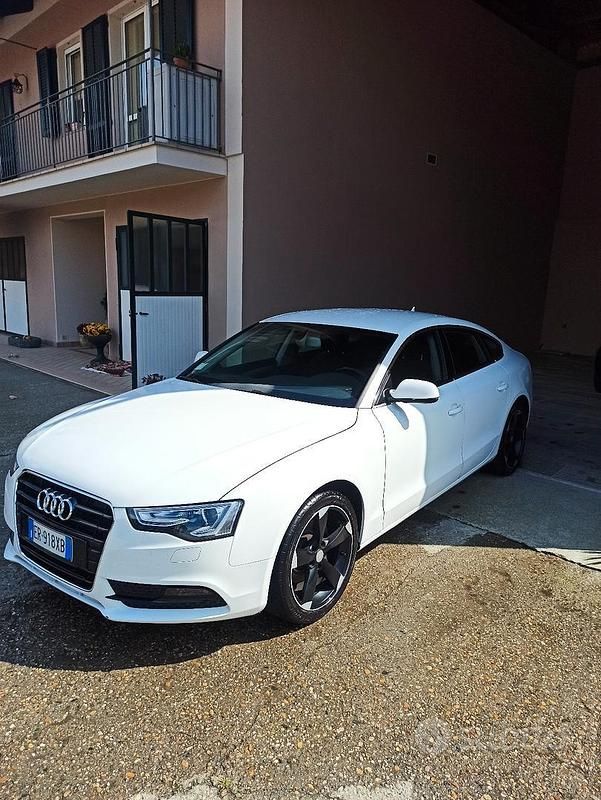Usata Audi A5 177 CV (130 kW) 2011 Bianco Coupé