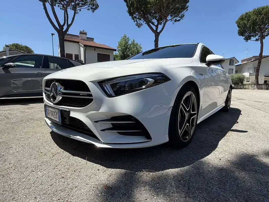 Usata Mercedes A35 AMG AMG 306 CV (225 kW) 2020 Bianco Berlina