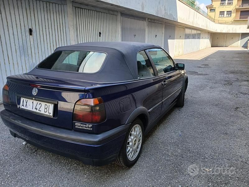 Usata VW Golf Cabriolet 101 CV (74 kW) 1998 Cabrio