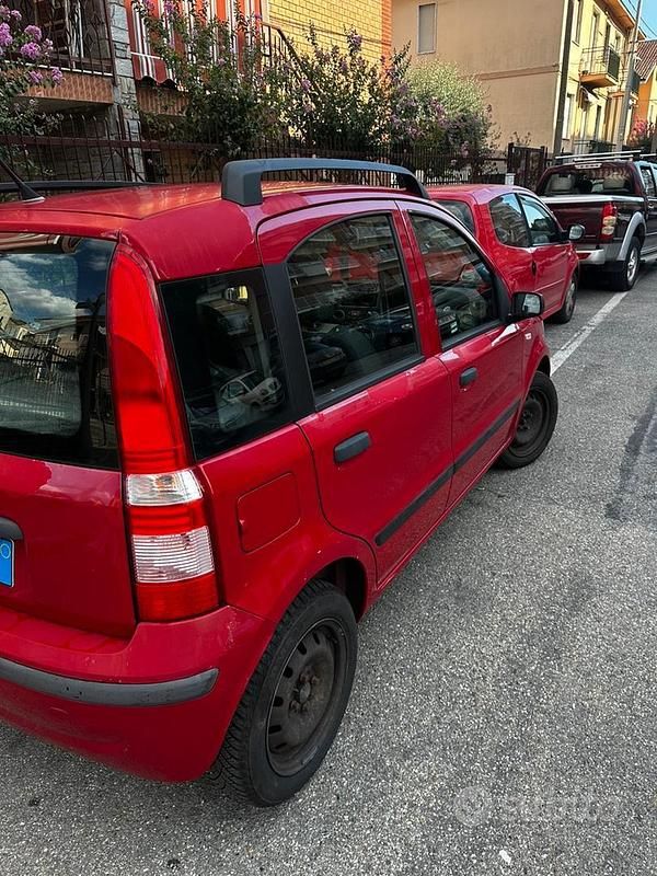 Usata Fiat Panda Dynamic 60 CV (44 kW) 2009 Rosso Utilitaria