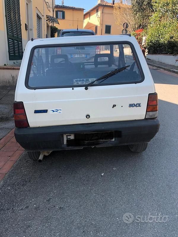 Usata Fiat Panda 1987 Bianco Utilitaria