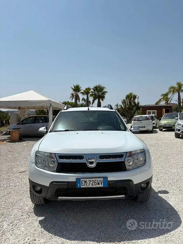 Usata Dacia Duster 107 CV (78 kW) 2012 Bianco SUV