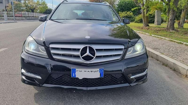 Usata Mercedes C350 Avantgarde 231 CV (169 kW) 2012 Nero Station wagon