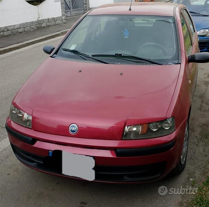 Usata Fiat Punto 2000 Rosso Utilitaria