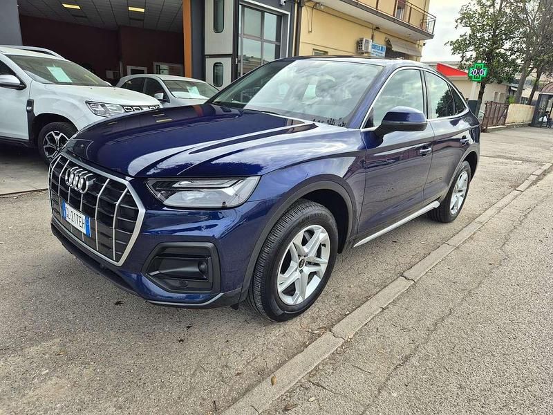 Usata Audi Q5 Sportback Advanced 204 CV (150 kW) 2022 Blu/azzurro SUV
