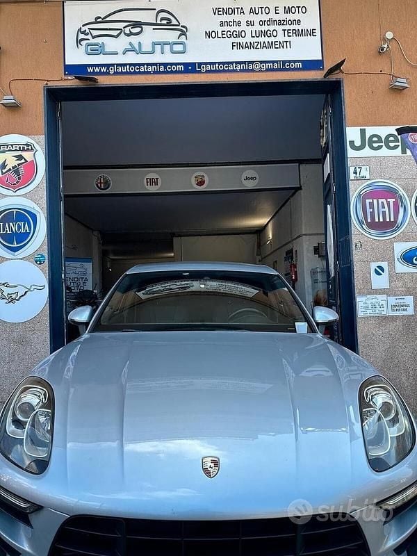 Usata Porsche Macan 250 CV (183 kW) 2015 Grigio SUV