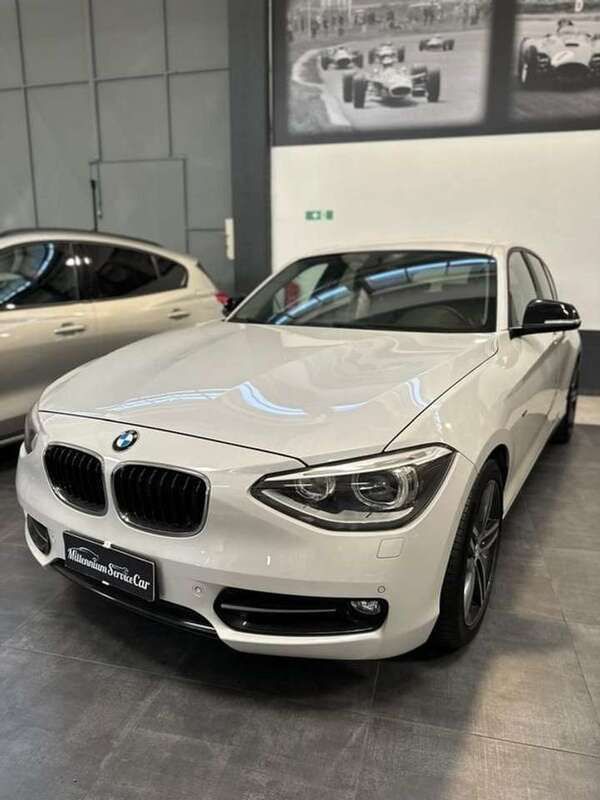Usata BMW 120 Sport Line 184 CV (135 kW) 2013 Bianco Utilitaria