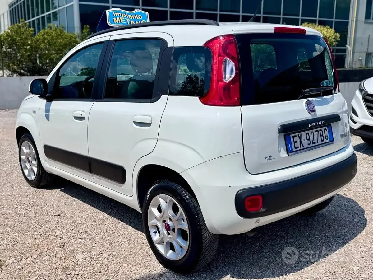 Usata Fiat Panda 80 CV (58 kW) 2014 Bianco Utilitaria