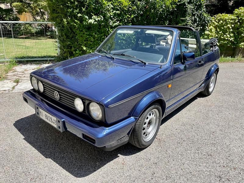 Usata VW Golf Cabriolet 97 CV (71 kW) 1992 Blu Cabrio