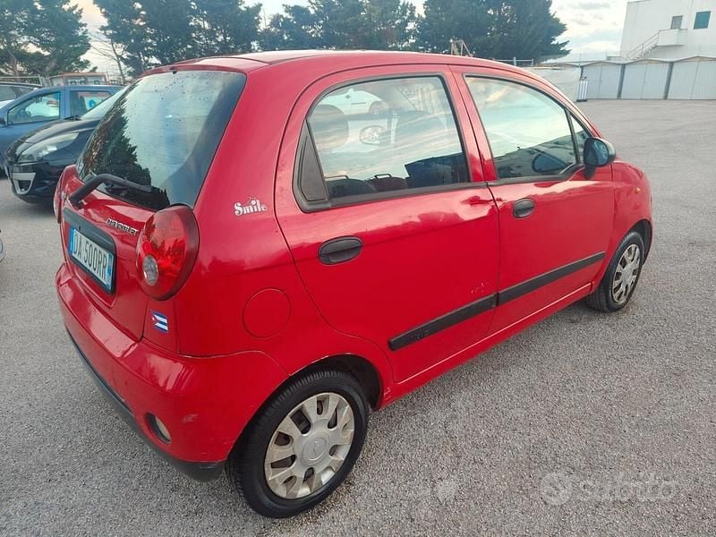 Usata Chevrolet Matiz 51 CV (37 kW) 2006 Rosso Utilitaria