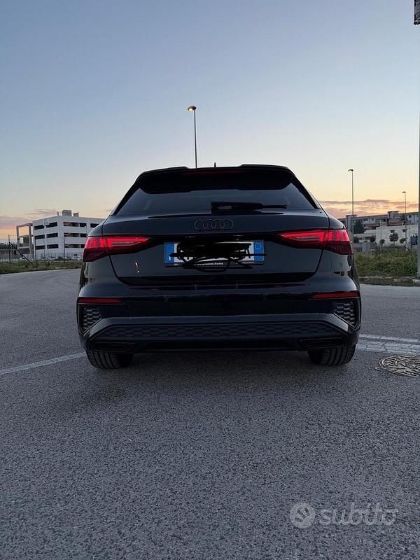 Usata Audi A3 2023 Nero Berlina