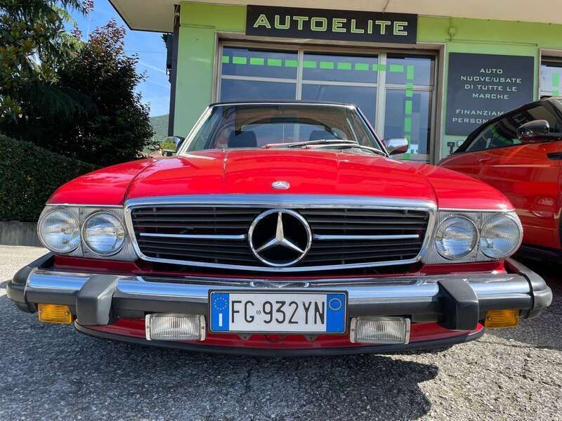 Usata Mercedes 560 231 CV (169 kW) 1989 Rosso Cabrio