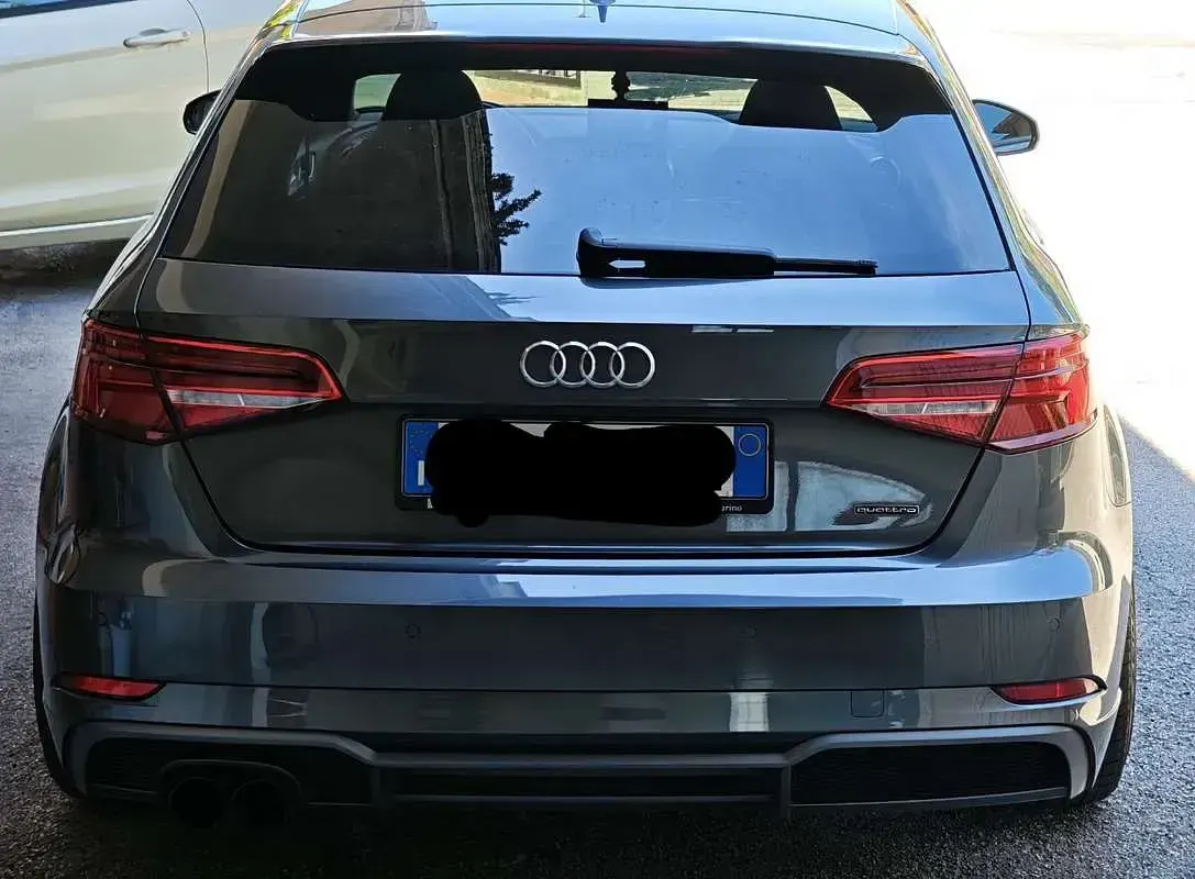 Usata Audi A3 Sport 190 CV (139 kW) 2016 Grigio Berlina