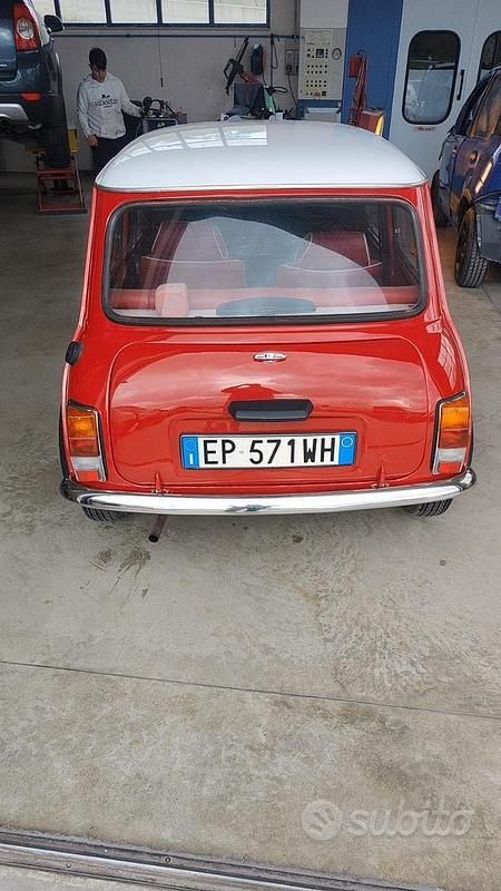 Usata Austin Mini 1988 Rosso Berlina