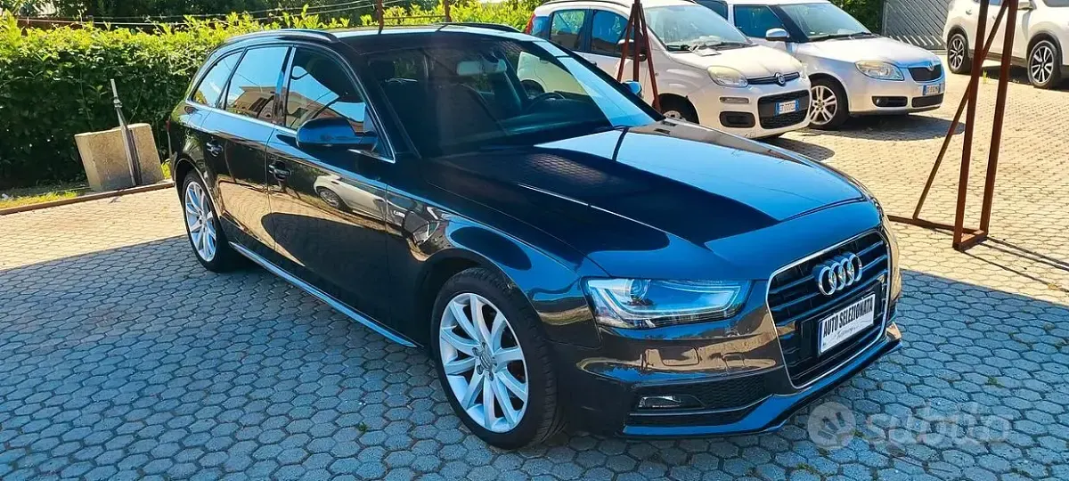 Usata Audi A4 S-Line 150 CV (110 kW) 2014 Grigio Station wagon