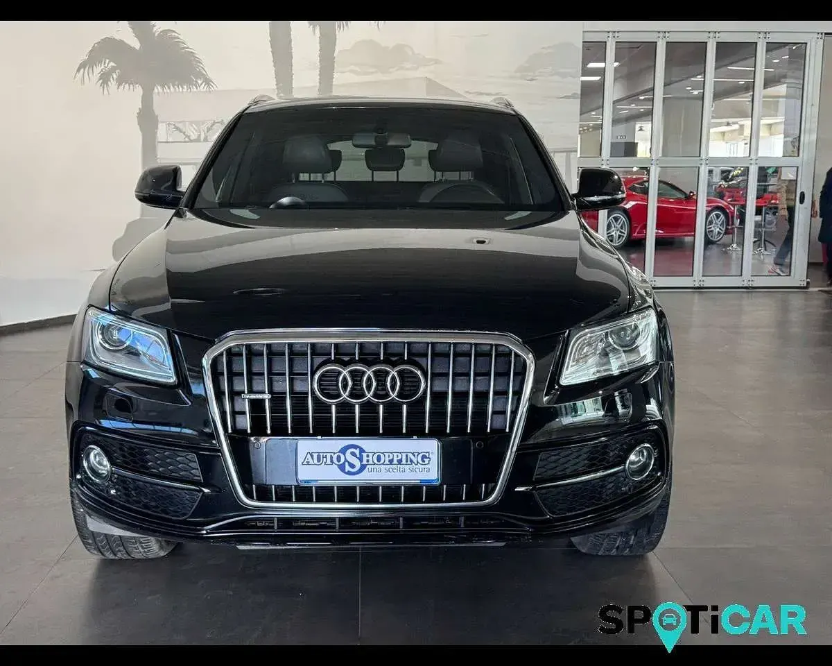 Usado Audi Q5 Advanced Plus 190 CV (139 kW) 2016 Negro SUV