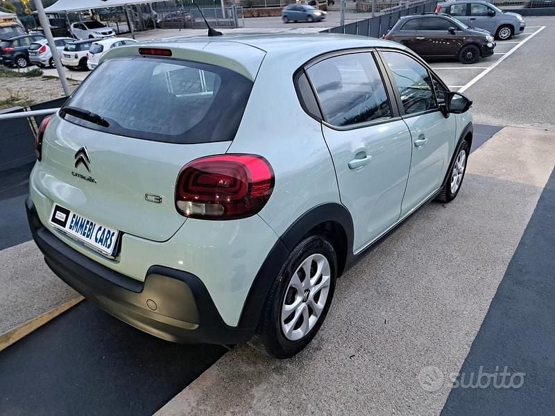 Usata Citroën C3 Feel 82 CV (60 kW) 2018 Verde Utilitaria