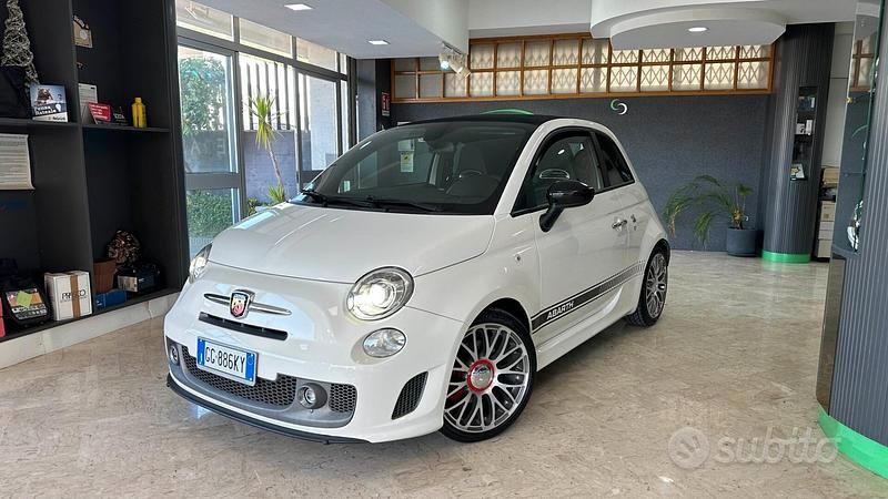 Usata Abarth 595C Turismo 160 CV (117 kW) 2014 Bianco Cabrio