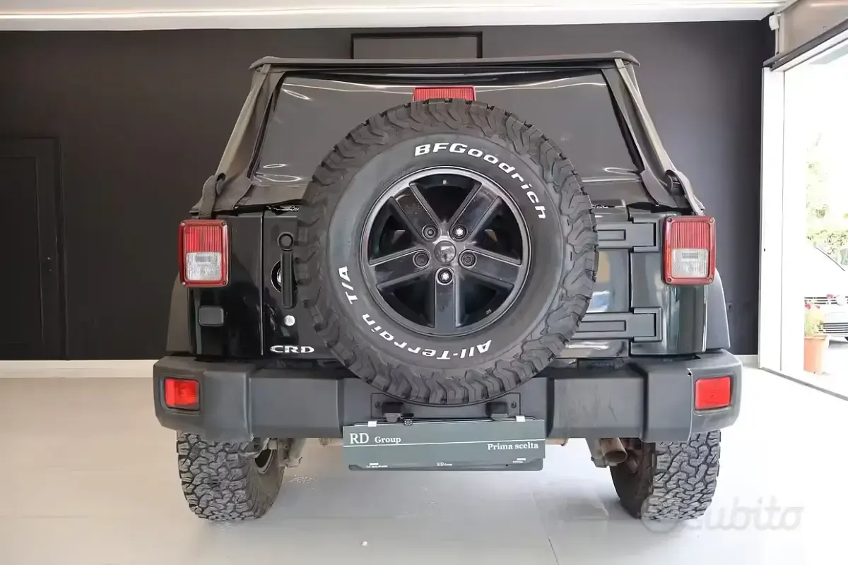 Usata Jeep Wrangler Sport 177 CV (130 kW) 2009 Nero SUV