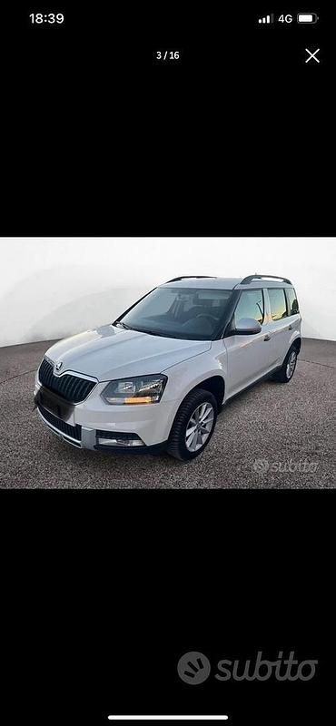 Usata Skoda Yeti 110 CV (80 kW) 2015 Bianco SUV