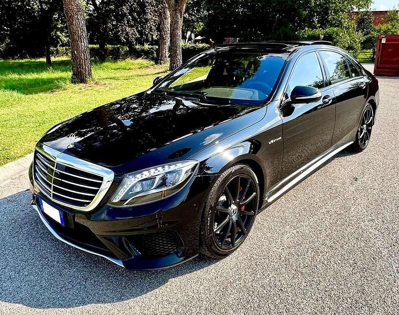 Usata Mercedes S63 AMG AMG 585 CV (430 kW) 2014 Nero Berlina