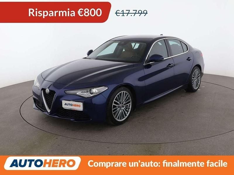 Usata Alfa Romeo Giulia Super 150 CV (110 kW) 2016 Blu Berlina