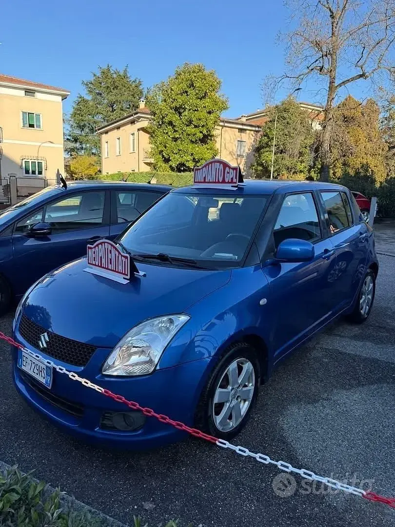 Usata Suzuki Swift GL 92 CV (67 kW) 2010 Blu Utilitaria