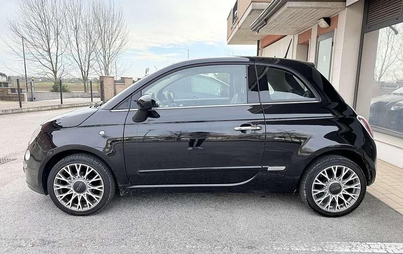 Usata Fiat 500 Lounge 69 CV (50 kW) 2015 Nero Utilitaria