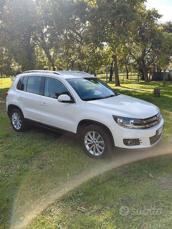 Usata VW Tiguan Sport 110 CV (80 kW) 2013 Bianco SUV