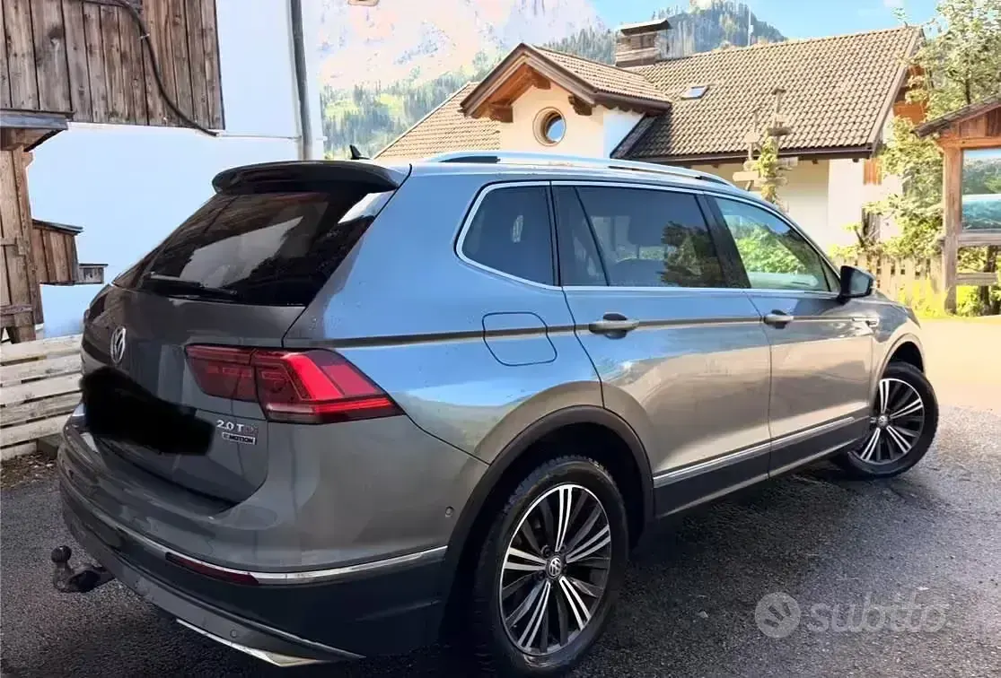Usata VW Tiguan Allspace 190 CV (139 kW) 2018 Grigio SUV