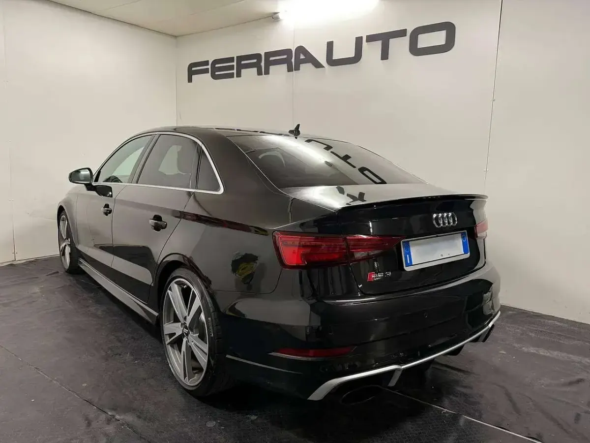 Usata Audi RS3 Ambiente 400 CV (294 kW) 2018 Nero Berlina
