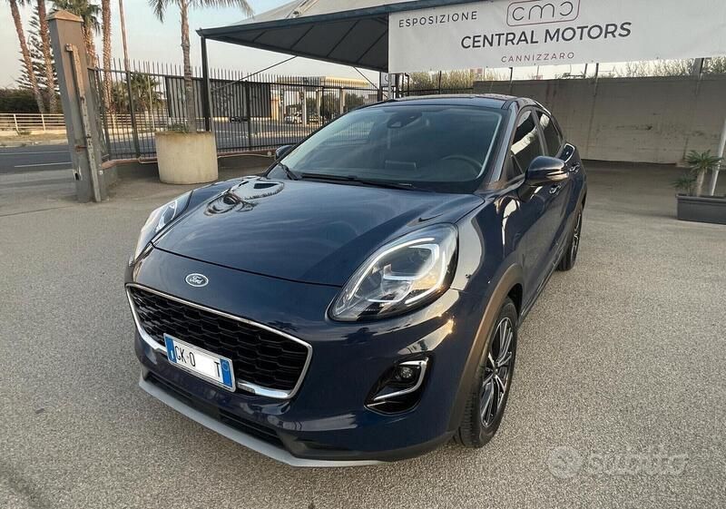 Blu Usata 2022 Ford Puma Titanium SUV | 17.990 € (Buon prezzo) - Immagine 1/4
