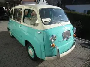 Usata Fiat 600D 29 CV (21 kW) 1964 Verde Berlina