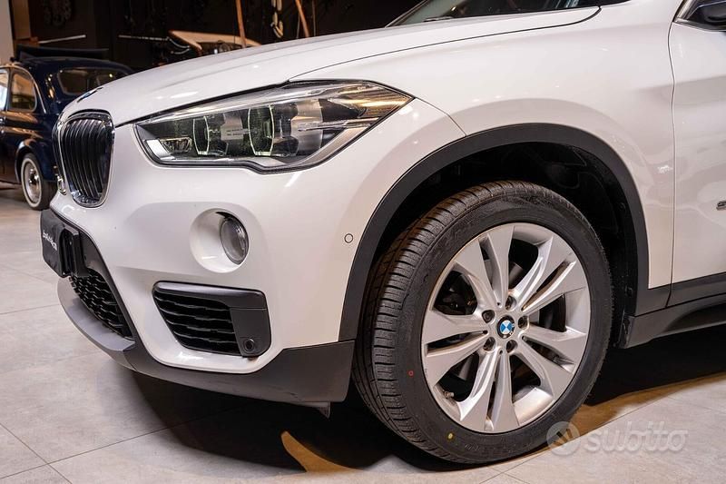 Usata BMW X1 Efficient Dynamics 150 CV (110 kW) 2016 Bianco SUV