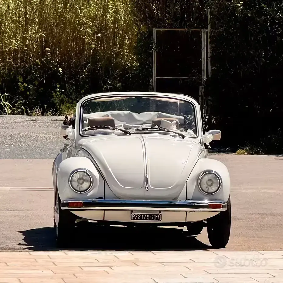 Usata VW Käfer 1970 Bianco Cabrio