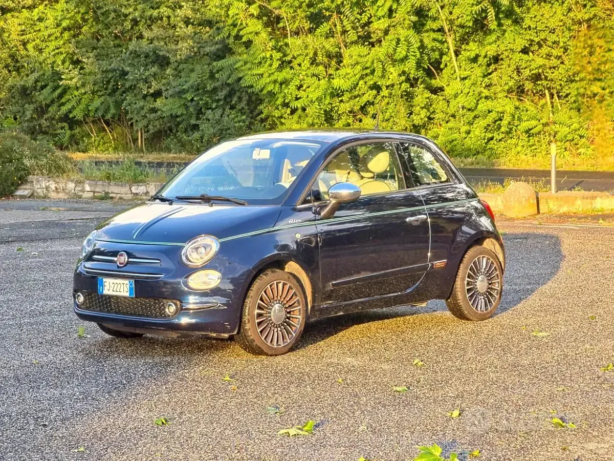Usado Fiat 500 Riva 69 CV (50 kW) 2017 Azul Berlina