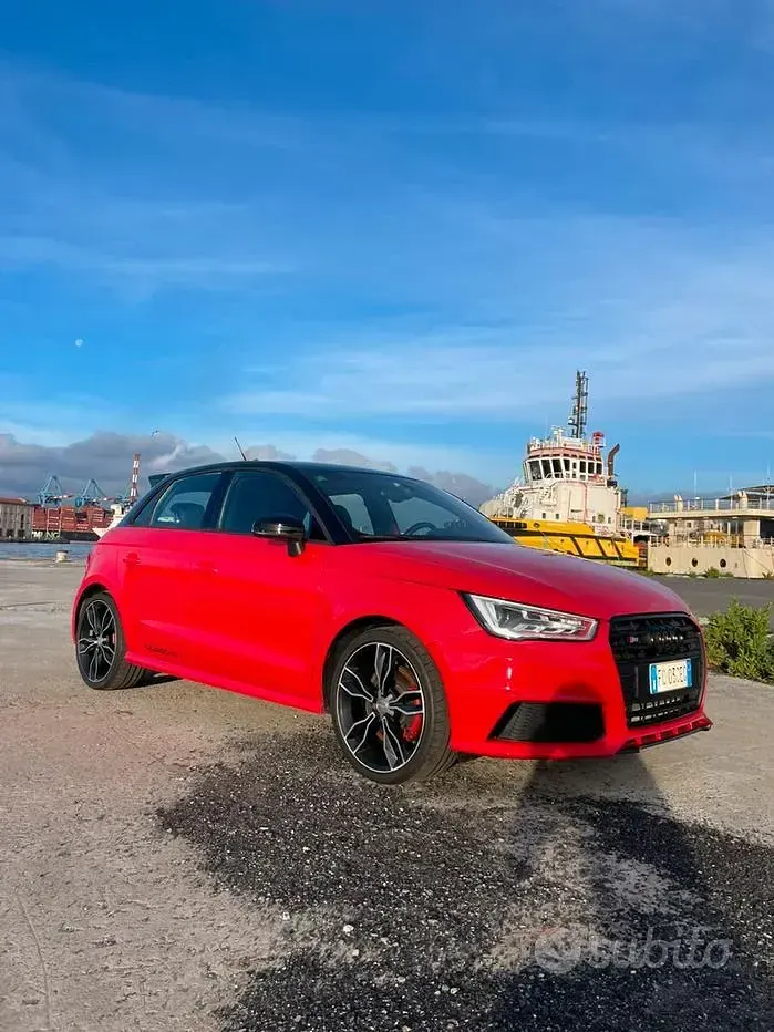 Usata Audi S1 231 CV (169 kW) 2016 Rosso Utilitaria