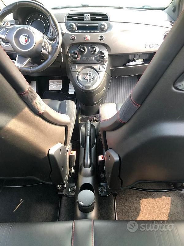 Usata Abarth 595 Competizione 159 CV (116 kW) 2014 Grigio Utilitaria