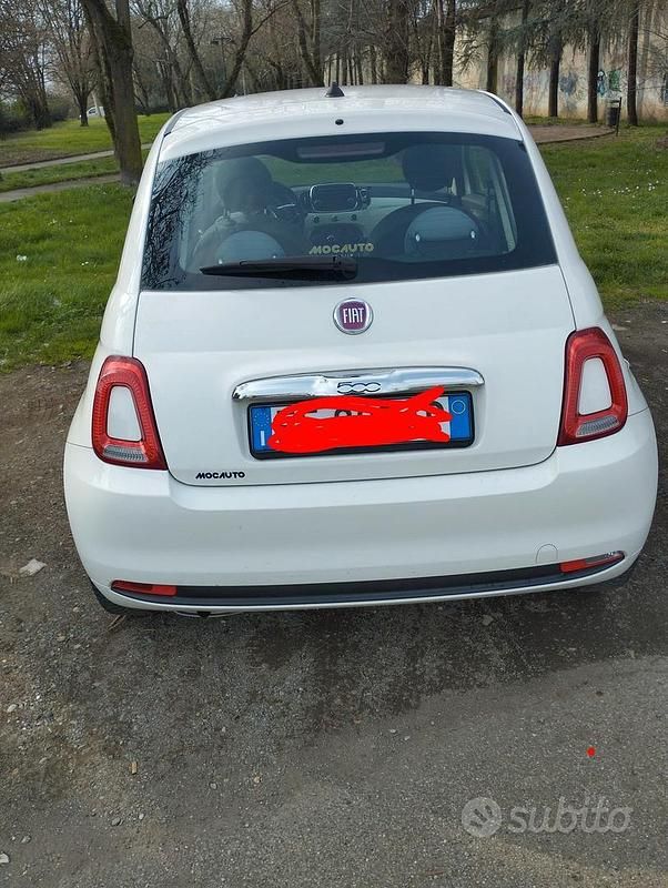 Usata Fiat 500 Pop 69 CV (50 kW) 2016 Bianco Utilitaria