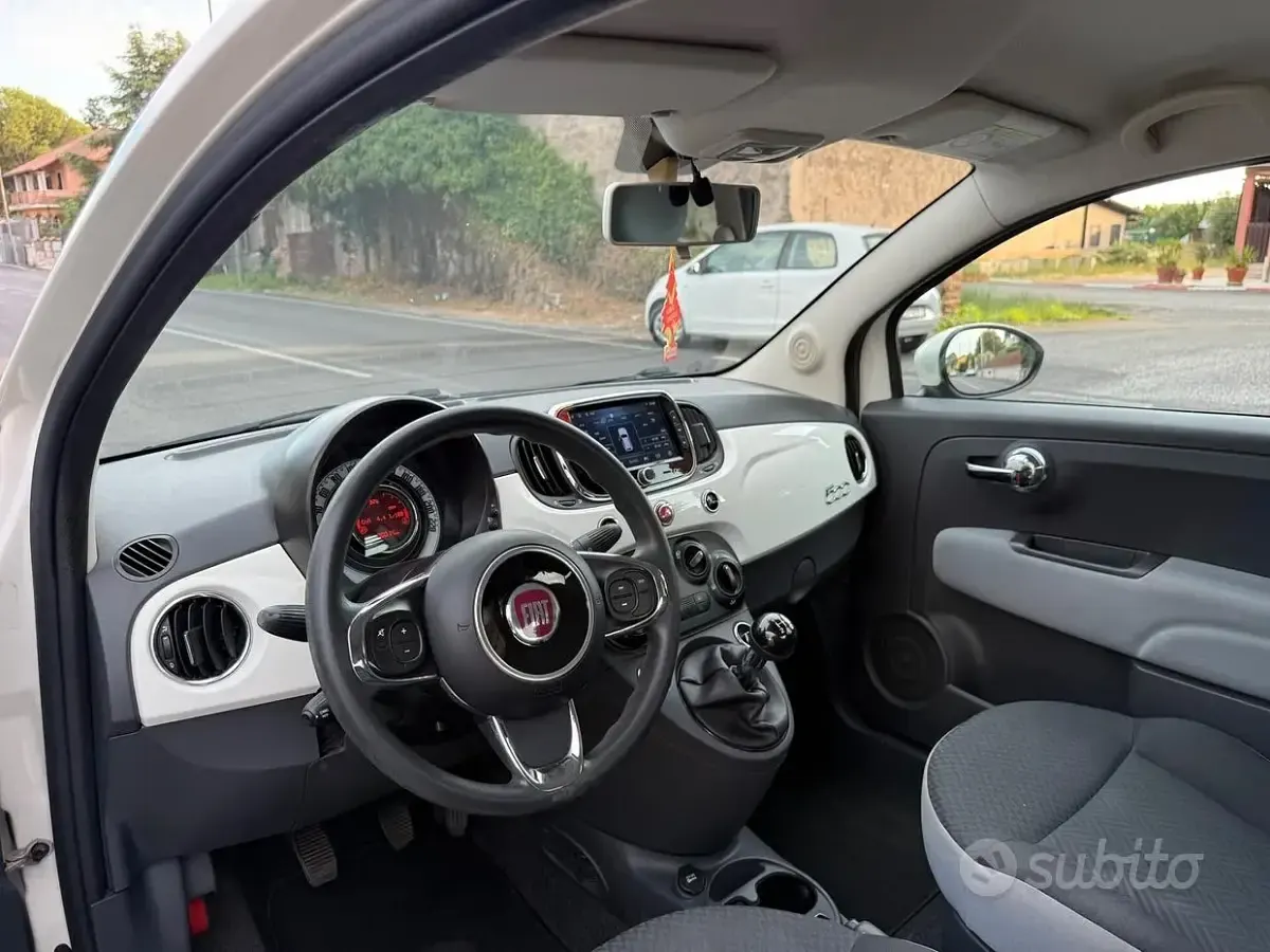 Usata Fiat 500S S 95 CV (69 kW) 2017 Bianco Utilitaria
