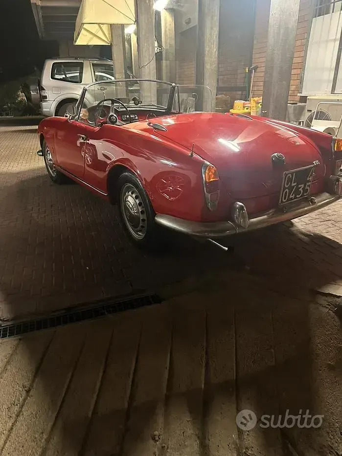 Usata Alfa Romeo Giulia Spider 1960 Rosso Cabrio
