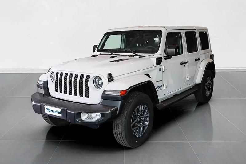 Usata Jeep Wrangler Unlimited Sahara 379 CV (278 kW) 2024 Bright white SUV