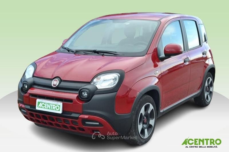 Rosso Usata 2022 Fiat Panda Cross Cross Due volumi | 11.900 € (Buon prezzo) - Immagine 1/4