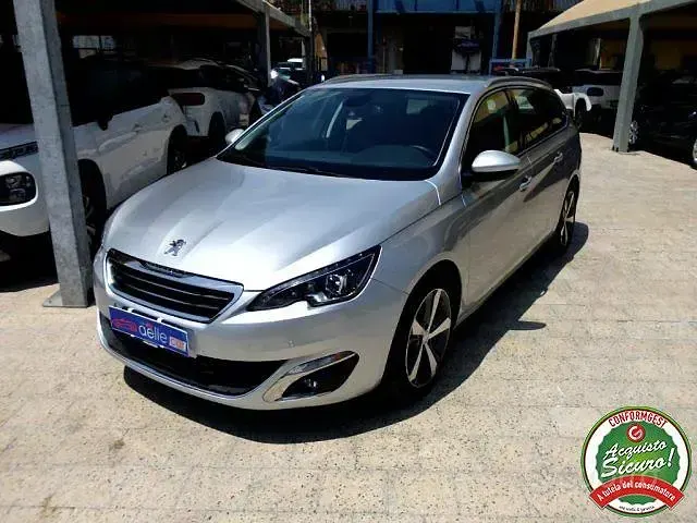 Usata Peugeot 308 Allure 120 CV (88 kW) 2016 Grigio Station wagon