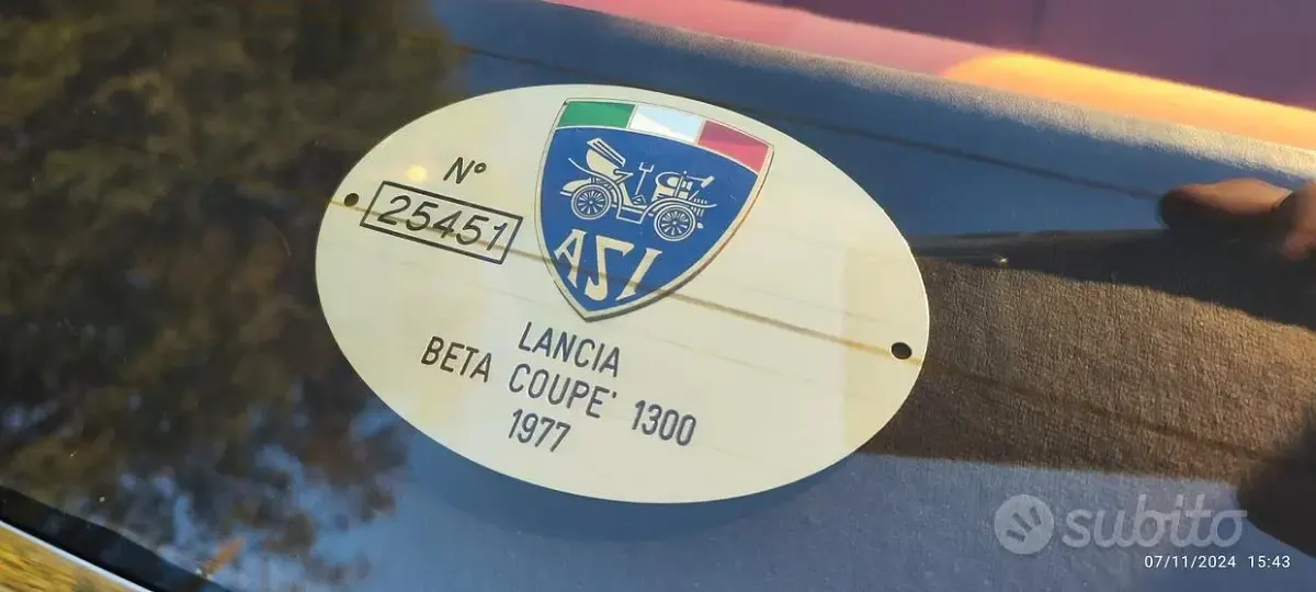Usata Lancia Beta 82 CV (60 kW) 1970 Blu Coupé